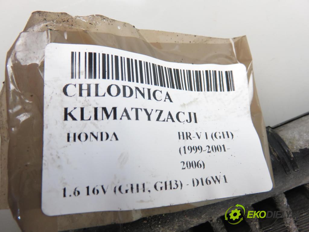 HONDA HR-V (GH) SUV 2001 1590,00 Chłodnice klimatyzacji (skraplacze) 1590,00 chladič klimatizácie A0110S2H0000 (Chladiče klimatizácie)
