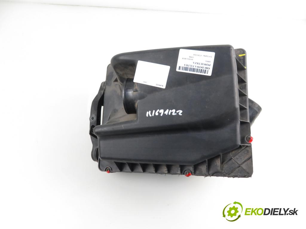 OPEL ASTRA H (A04) HB 2005 1998,00 Obudowy filtrów powietrza 1998,00 Obal filtra vzduchu 55353466 (Obaly filtrov vzduchu)
