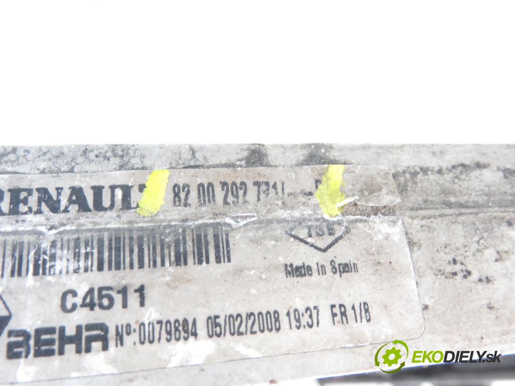 RENAULT ESPACE IV (JK0/1_) MINIVAN 2008 1995,00 Chłodnice wody 1995,00 chladič vody 8200292771