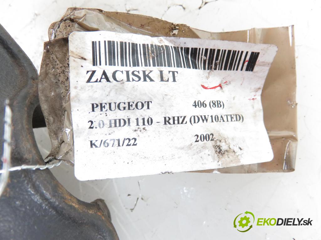 PEUGEOT 406 (8B) HB 2002 1997,00 Zaciski 1997,00 Brzdič strmeň LT