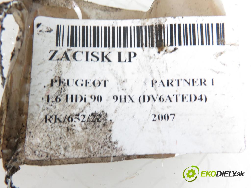 PEUGEOT PARTNER Skrzynia (5_, G_) FURGON 2007 1560,00 Zaciski 1560,00 Brzdič strmeň LP 