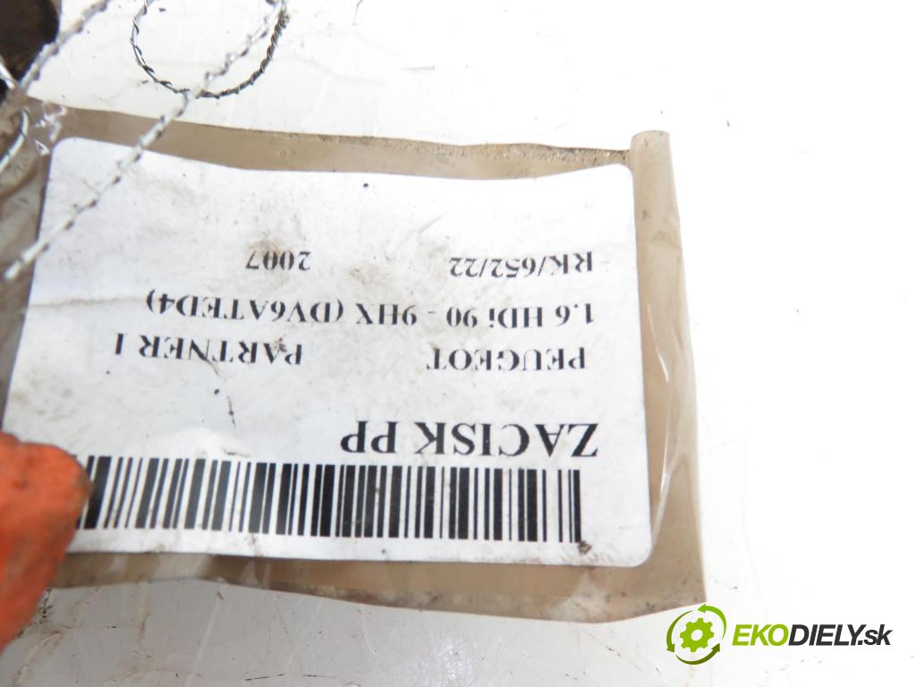 PEUGEOT PARTNER Skrzynia (5_, G_) FURGON 2007 1560,00 Zaciski 1560,00 Brzdič strmeň PP 