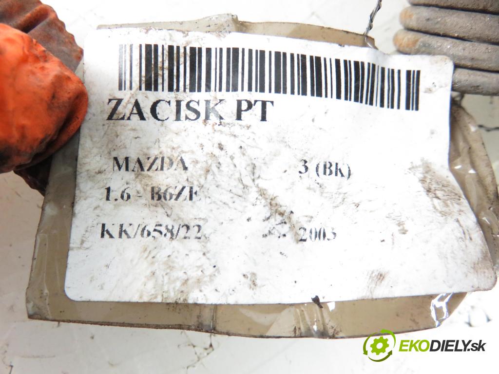 MAZDA 3 (BK) HB 2003 1598,00 Zaciski 1598,00 Brzdič strmeň pravé zadné 