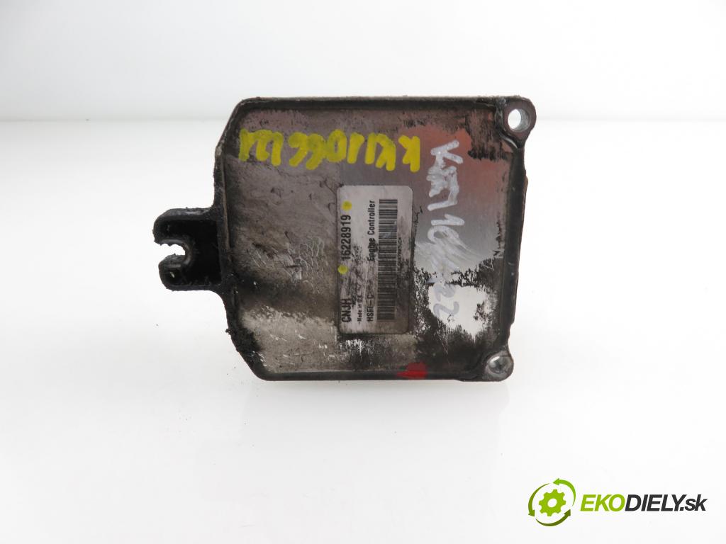 OPEL ASTRA G liftback (T98) HB 1998 1598,00 Sterowniki silnika 1598,00 Riadiaca jednotka Motor 16228919