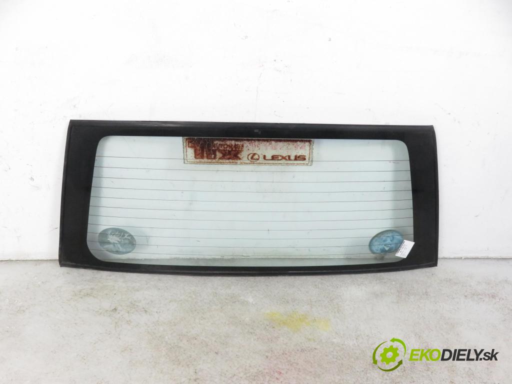 TOYOTA RAV 4 I (_A1_) SUV 1996 99,00 2.0 16V  DOHC 135 - 3S-FE 1998,00 Okno zadné kapota