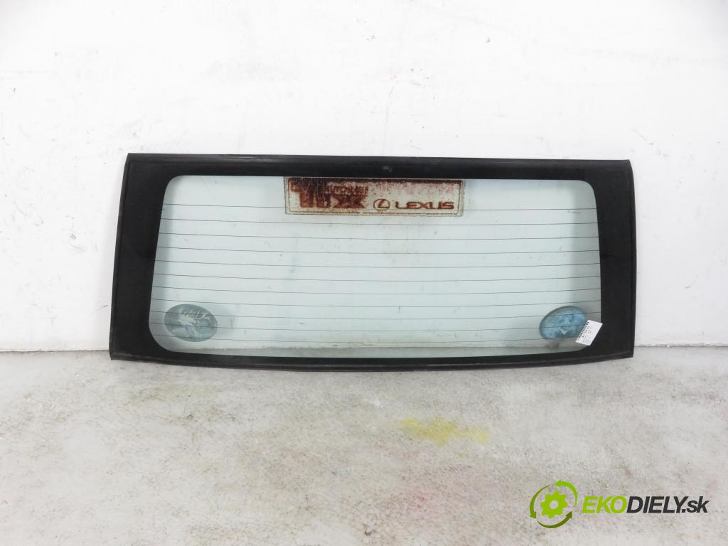 TOYOTA RAV 4 I (_A1_) SUV 1996 99,00 2.0 16V  DOHC 135 - 3S-FE 1998,00 Okno zadné kapota