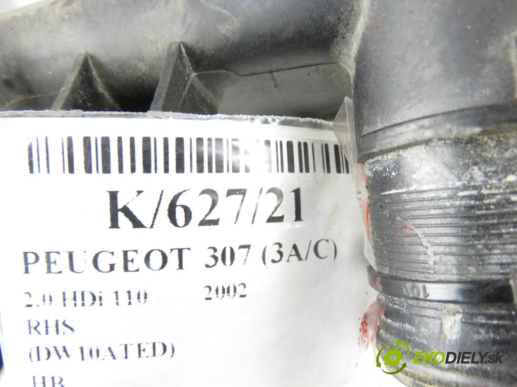 PEUGEOT 307 (3A/C) HB 2002 1997,00 Chłodnice wody 1997,00 chladič vody 9637043380