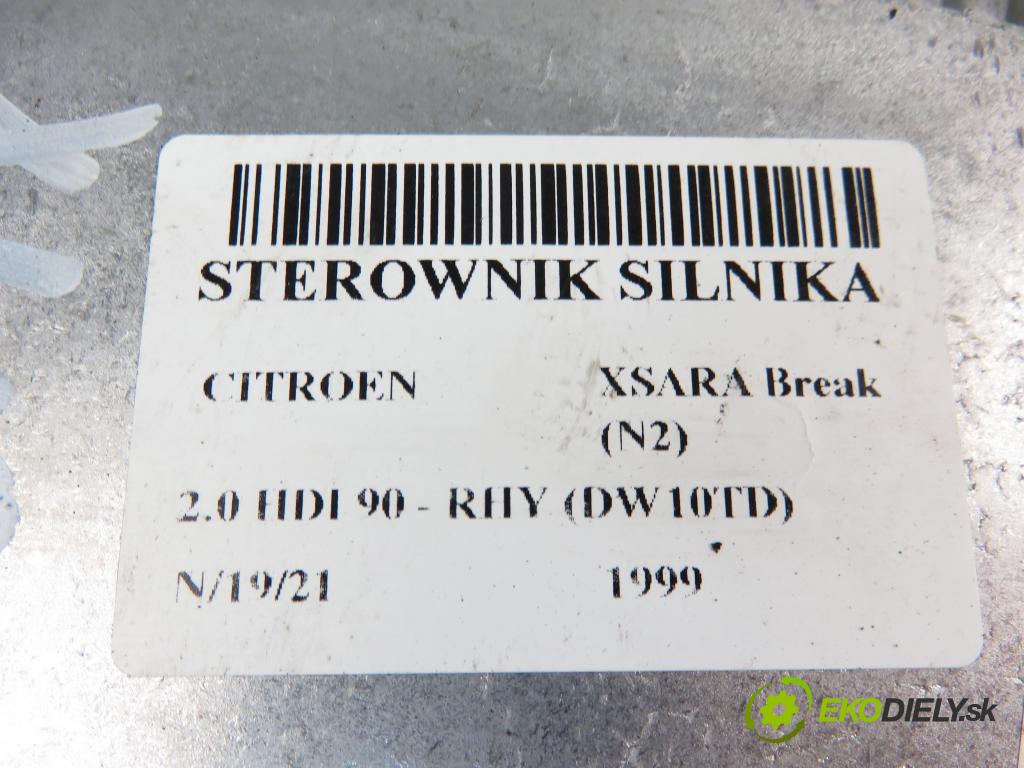 CITROEN XSARA Break (N2) KOMBI 1999 1997,00 Sterowniki silnika 1997,00 Riadiaca jednotka Motor 0281010031;9635158280
