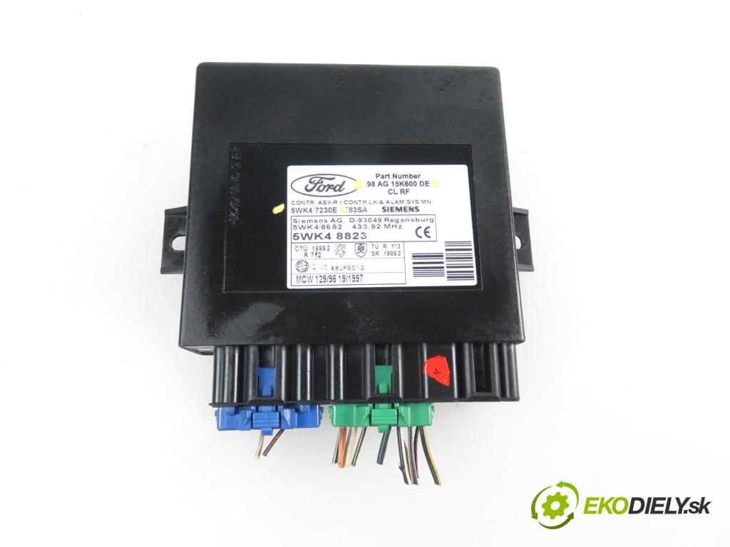FORD FOCUS Turnier (DNW) KOMBI 2001 1753,00 Moduły komfortu 1753,00 MODUL komfortu 98AG15K600DE;5WK47230E
