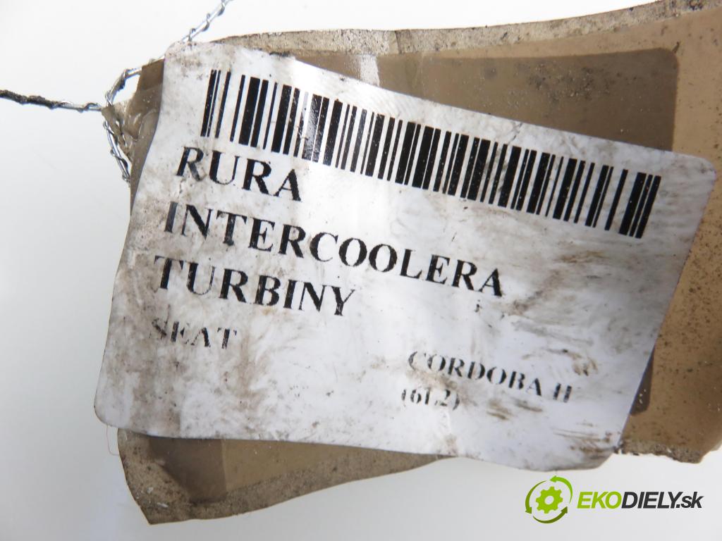 SEAT CORDOBA (6L2) SEDAN 2003 1896,00 Przewody chłodnic powietrza 1896,00 Rúra intercoolera turba