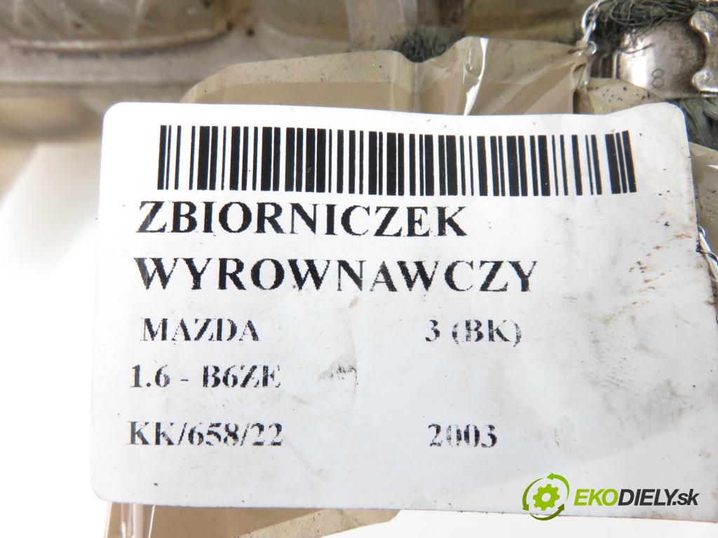 MAZDA 3 (BK) HB 2003 1598,00 Zbiorniki wyrównawcze 1598,00 Nádržka KOMPENZAČNÉ: 3M5H8K218AF