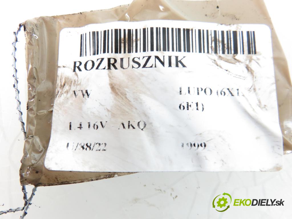 VW LUPO (6X1, 6E1) HB 1999 1390,00 Rozruszniki kompletne 1390,00 Štartér 0001107025;036911023S (Štartéry)