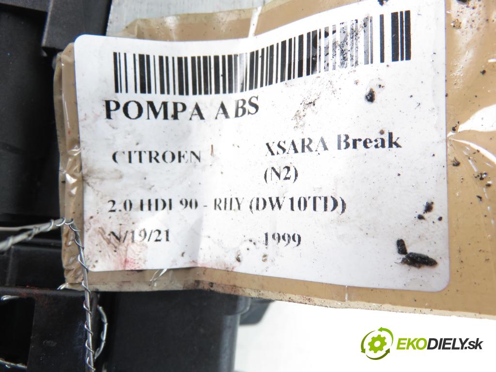 CITROEN XSARA Break (N2) KOMBI 1999 1997,00 Sterowniki ABS 1997,00 pumpa ABS 0273004413 (Pumpy brzdové)