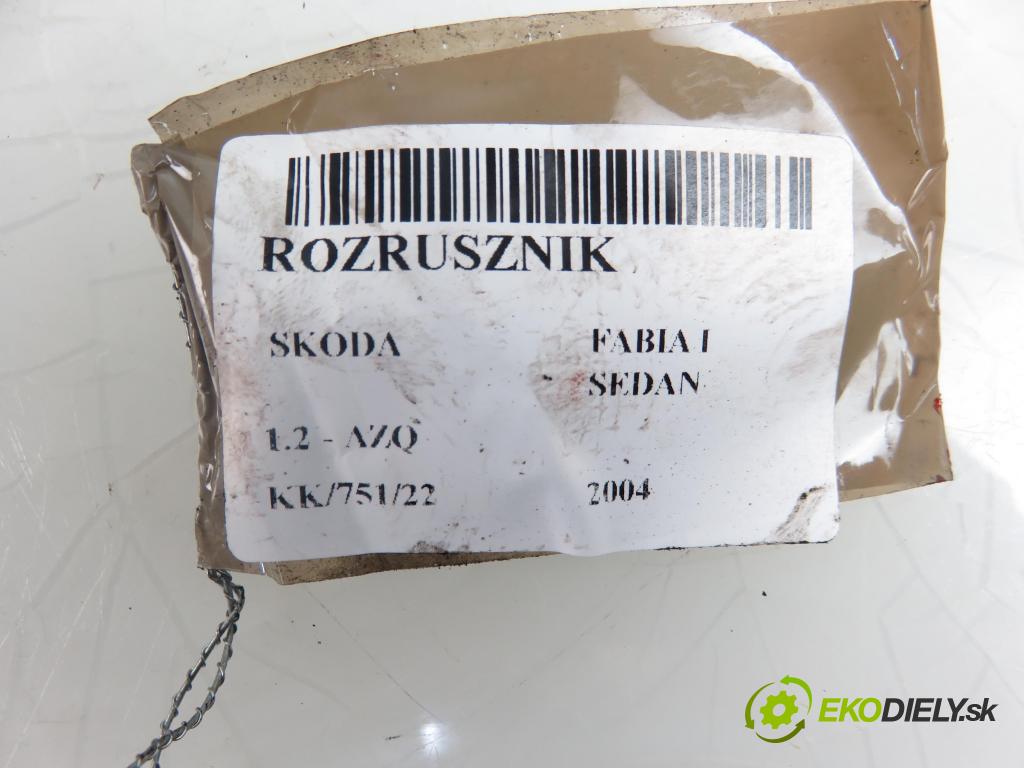 SKODA FABIA I SEDAN (6Y3) SEDAN 2004 1198,00 Rozruszniki kompletne 1198,00 Štartér 0001120400;02T911023G (Štartéry)