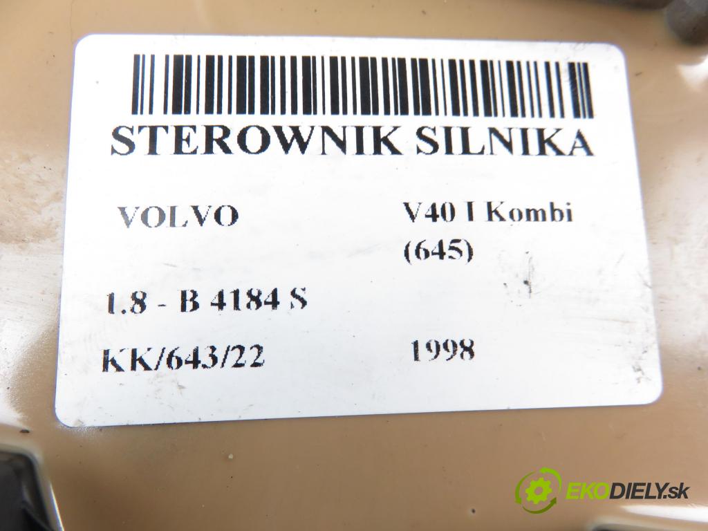 VOLVO V40 Kombi (645) KOMBI 1998 1731,00 Sterowniki silnika 1731,00 Riadiaca jednotka Motor S113727100G;30864275