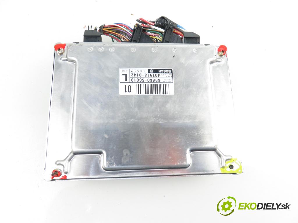 TOYOTA YARIS (_P1_) HB 2003 1364,00 Sterowniki silnika 1364,00 Riadiaca jednotka Motor 0281011126;8966152890