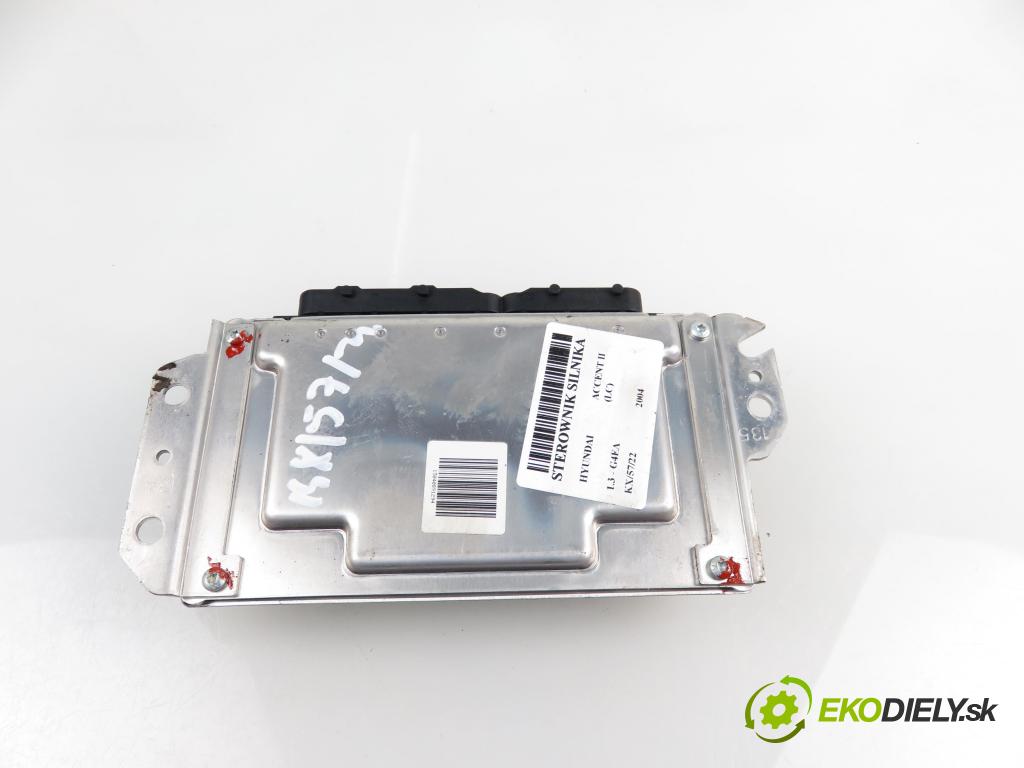 HYUNDAI ACCENT II (LC) LIFTBACK 2004 1341,00 Sterowniki silnika 1341,00 Riadiaca jednotka Motor 9030930558F; 3910922537