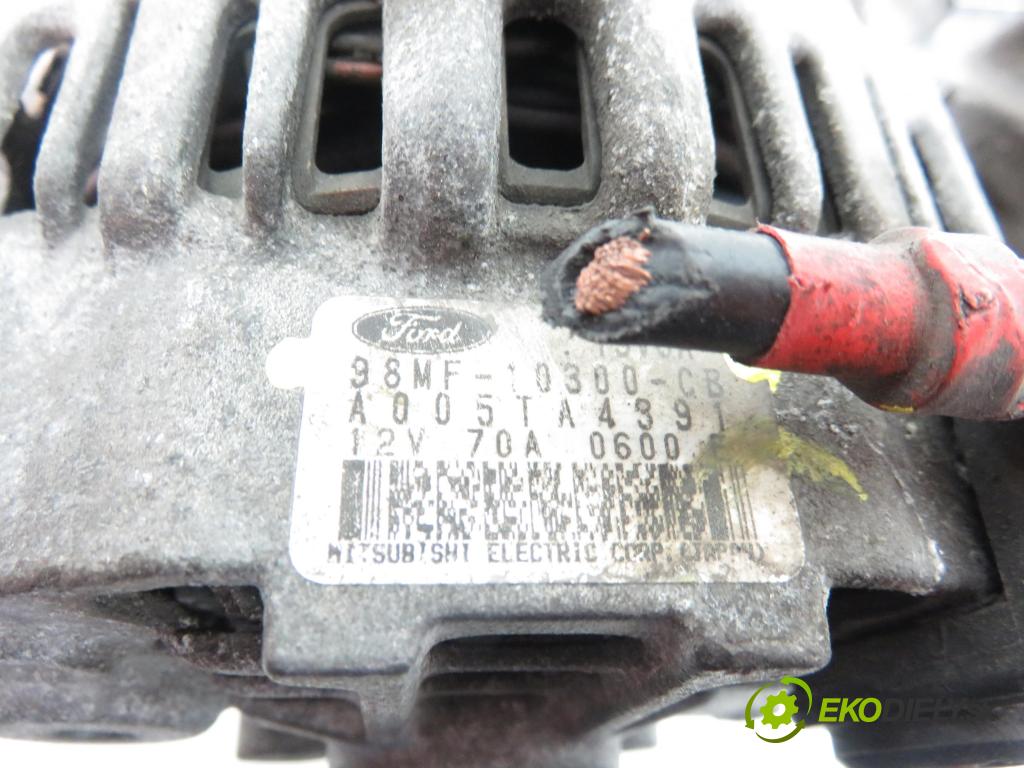 FORD FIESTA IV (JA_, JB_) HB 2001 1596,00 Alternatory kompletne 1596,00 Alternátor 98MF10300CB (Alternátory)