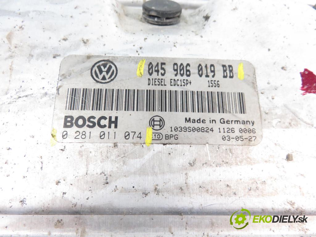 SEAT IBIZA III (6L1) HB 2003 1422,00 Sterowniki silnika 1422,00 Riadiaca jednotka Motor 045906019BB;0281011074