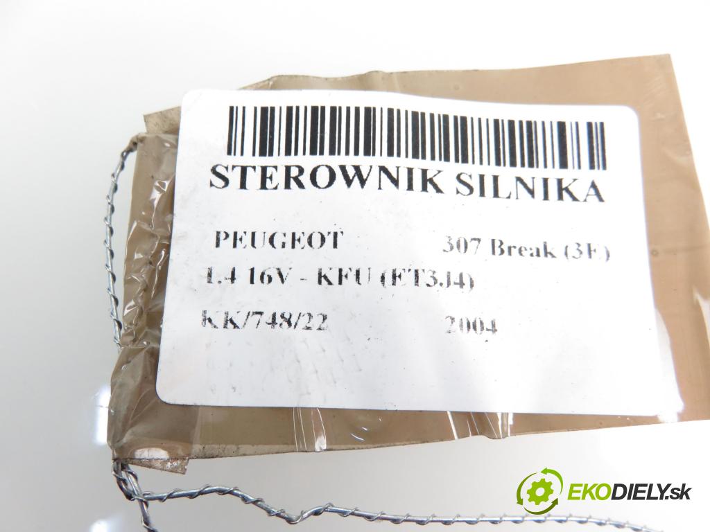 PEUGEOT 307 Break (3E) KOMBI 2004 1360,00 Sterowniki silnika 1360,00 Riadiaca jednotka Motor IAW6LP201;16710064;9654722780