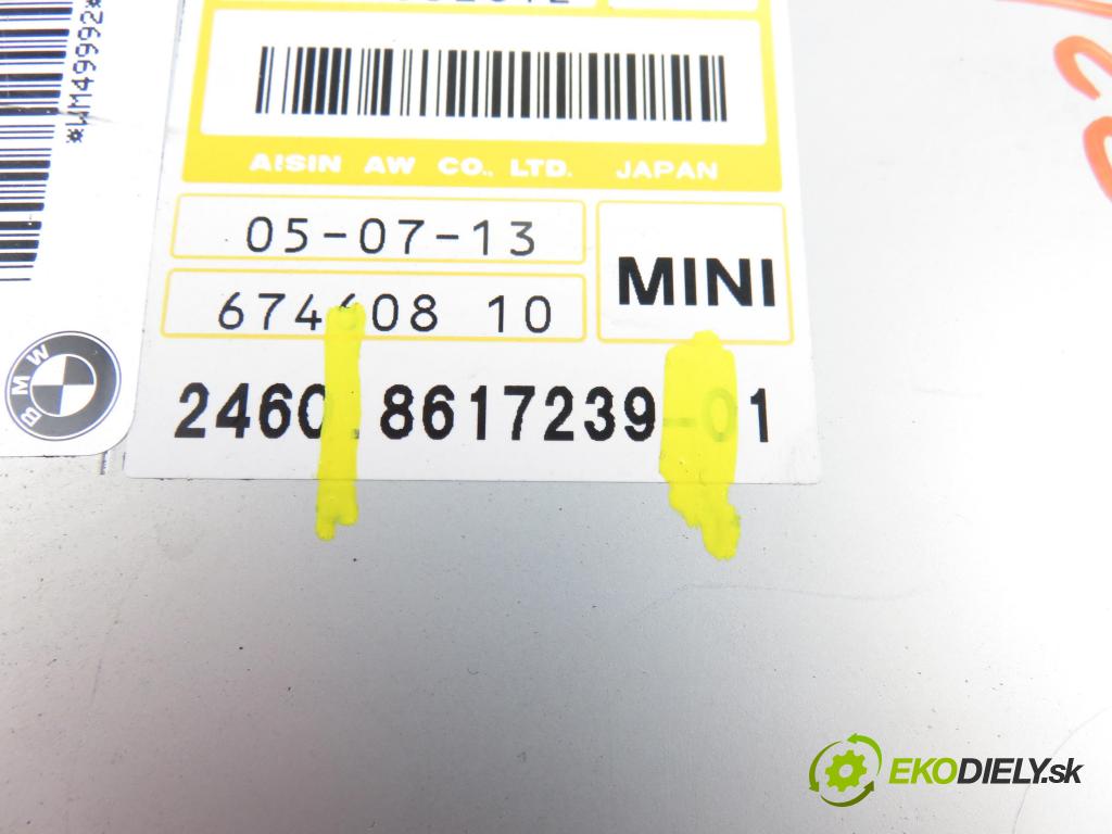 MINI MINI COUNTRYMAN (R60) CROSSOVER 2014 1995,00 Sterowniki skrzyni 1995,00 Riadiaca jednotka prevodovky 2460861723901