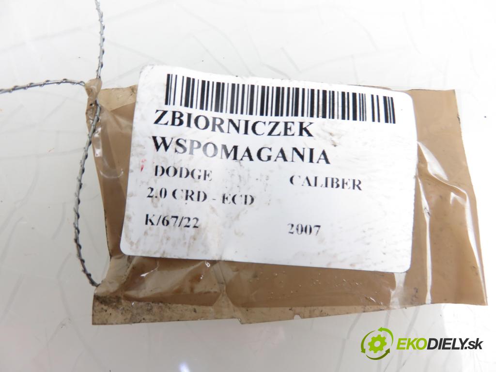 DODGE CALIBER HB 2007 1968,00 Zbiorniki płynu wspomagania 1968,00 Nádržka servočerpadlo 05105338AB