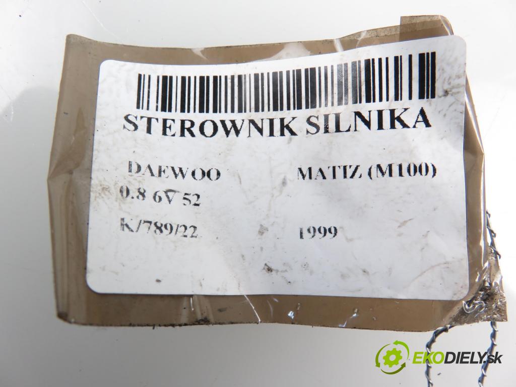 DAEWOO MATIZ (M100) HB 1999 0,80 Sterowniki silnika 796,00 Riadiaca jednotka Motor 96558744;S115000010B