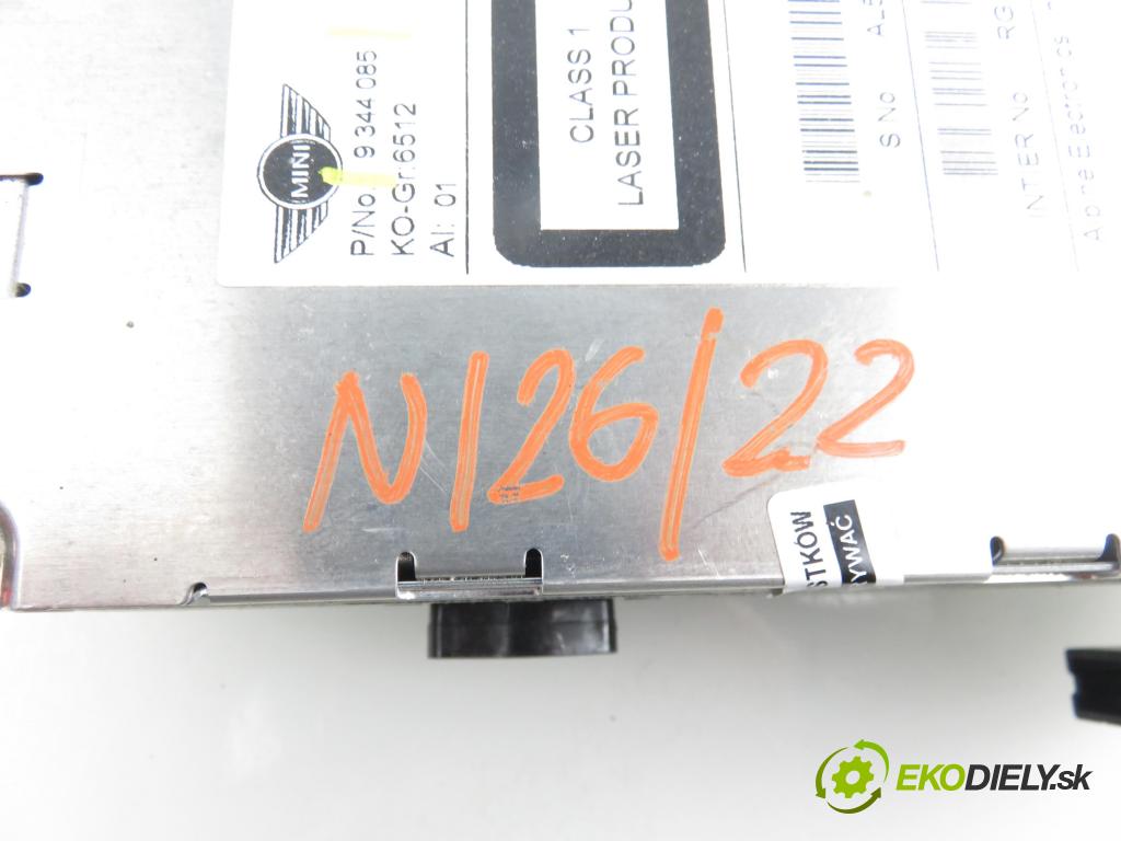 MINI MINI COUNTRYMAN (R60) CROSSOVER 2014 1995,00 Nawigacje GPS fabryczne 1995,00 čítač navigácie 9344085 (Ostatné)