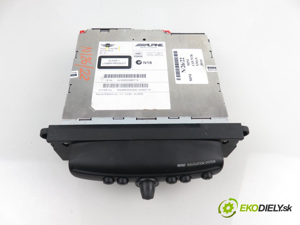 MINI MINI COUNTRYMAN (R60) CROSSOVER 2014 1995,00 Nawigacje GPS fabryczne 1995,00 čítač navigácie 9344085 (Ostatné)