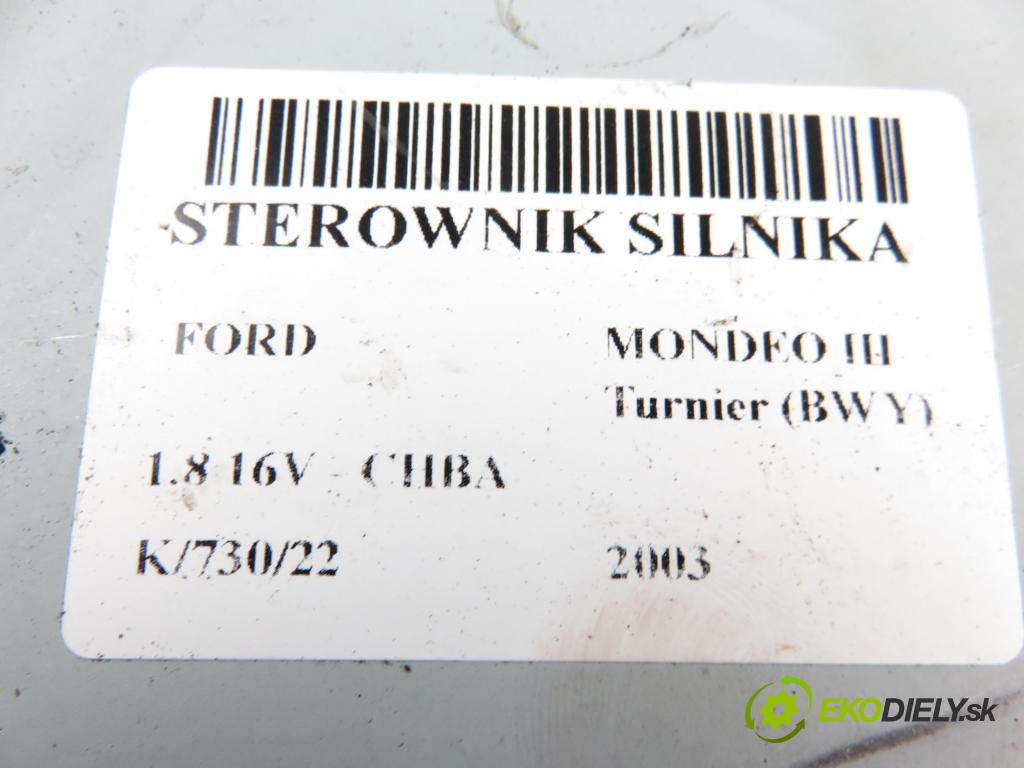 FORD MONDEO III Turnier (BWY) KOMBI 2003 1798,00 Sterowniki silnika 1798,00 Riadiaca jednotka Motor 3S7A12A650LA