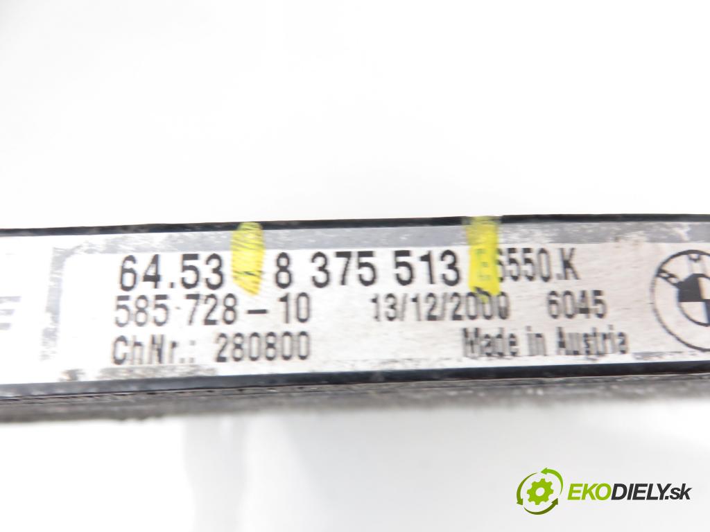 BMW 5 (E39) SEDAN 2000 1951,00 Chłodnice klimatyzacji (skraplacze) 1951,00 chladič klimatizácie  (Chladiče klimatizácie)