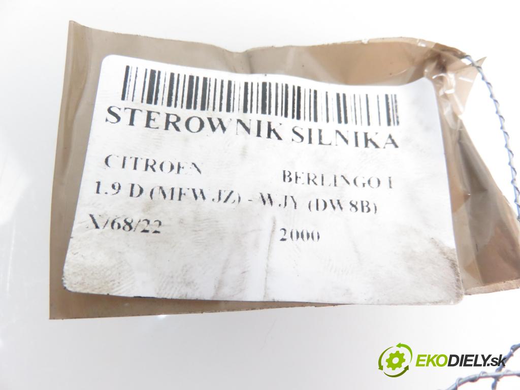 CITROEN BERLINGO / BERLINGO FIRST nadwozie wielkoprzestrzenne (MPV) KOMBIVAN 2000 1868,00 Sterowniki silnika 1868,00 Riadiaca jednotka Motor 9642414780