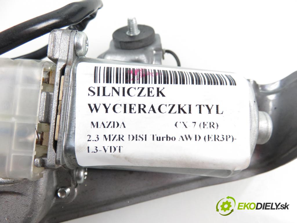 MAZDA CX-7 (ER) SUV 2007 2261,00 Silniki wycieraczek 2261,00 Motorček stierače ZADNÉ: 8496000334