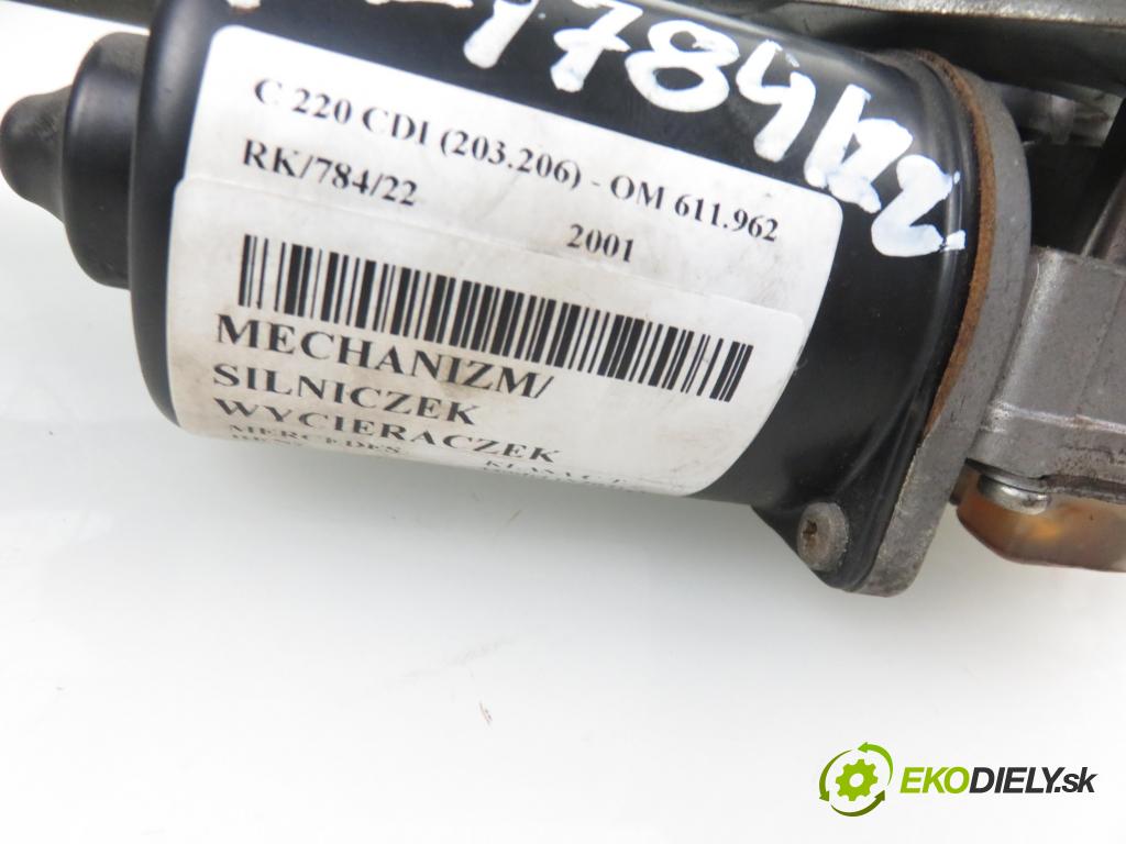 MERCEDES-BENZ KLASA C T-Model (S203) KOMBI 2001 105,00 C 220 CDI (203.206) - OM 611.962 2148,00 Motorček stieračov A2038200342