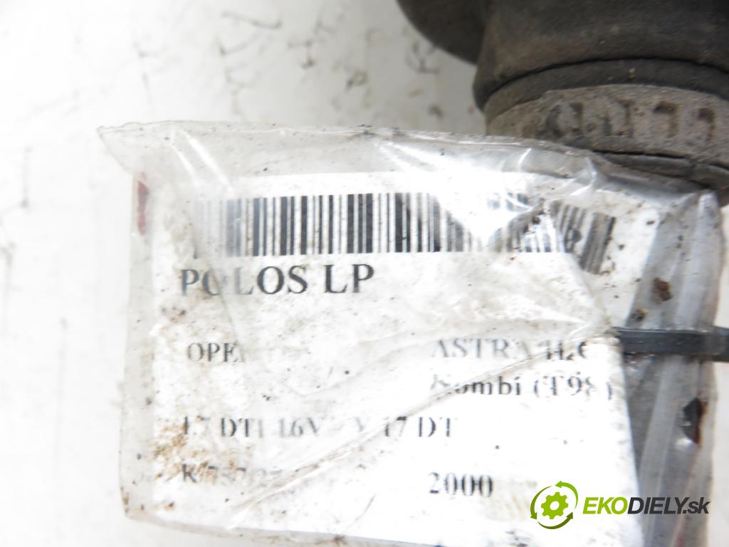 OPEL ASTRA G Kombi (T98) KOMBI 2000 55,00 1.7 DTI 16V - Y 17 DT 1686,00 Poloos LP