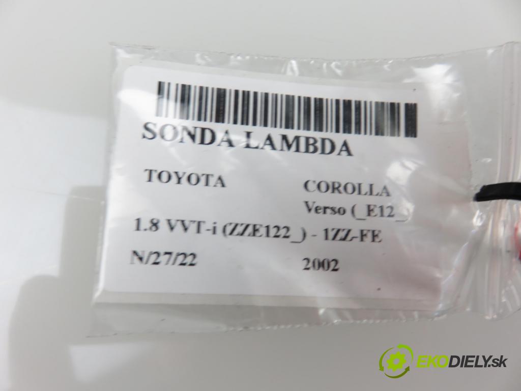 TOYOTA COROLLA Verso (_E12_) MINIVAN 2002 1794,00 Sondy lambda 1794,00 sonda lambda 8946512700 (Lambda sondy)