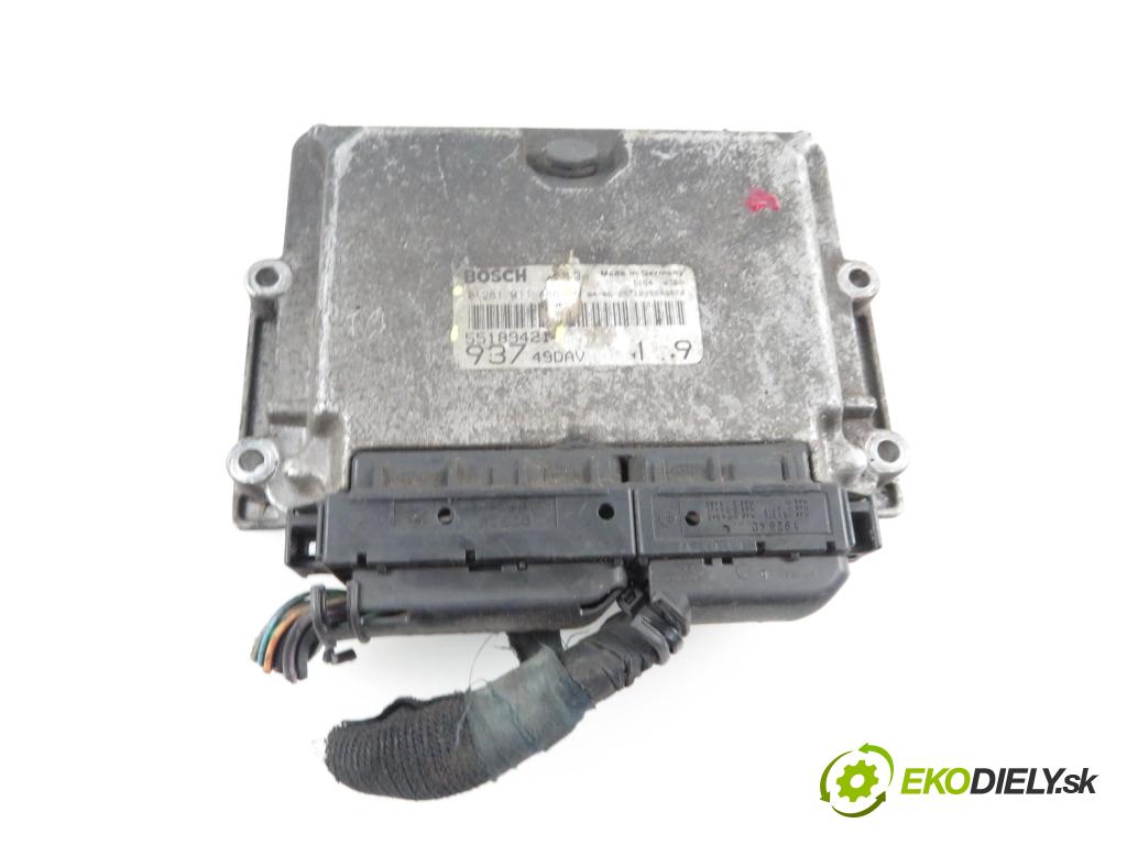 ALFA ROMEO 147 (937_) HB 2004 1910,00 Sterowniki silnika 1910,00 Riadiaca jednotka Motor 0281011488;55189421