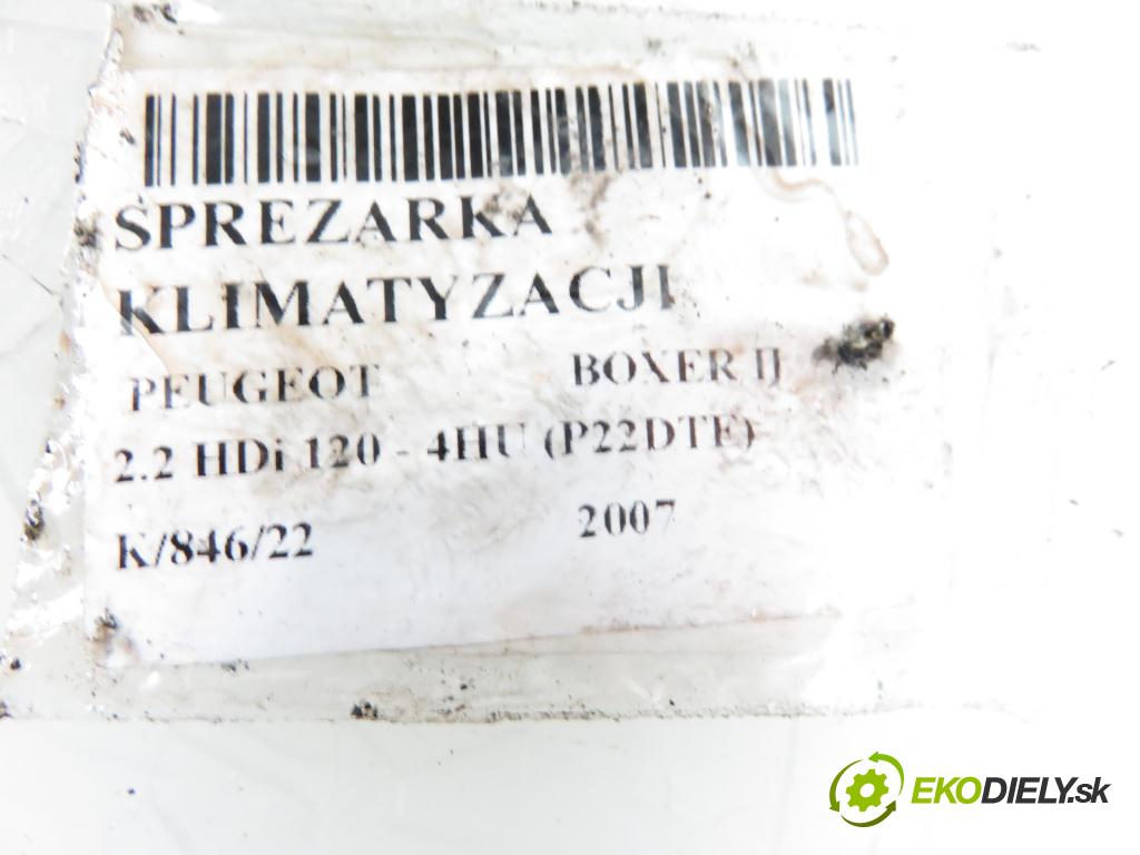 PEUGEOT BOXER Skrzynia FURGON 2007 2198,00 Kompresory klimatyzacji 2198,00 KOMPRESOR: klimatizace  (Kompresory)