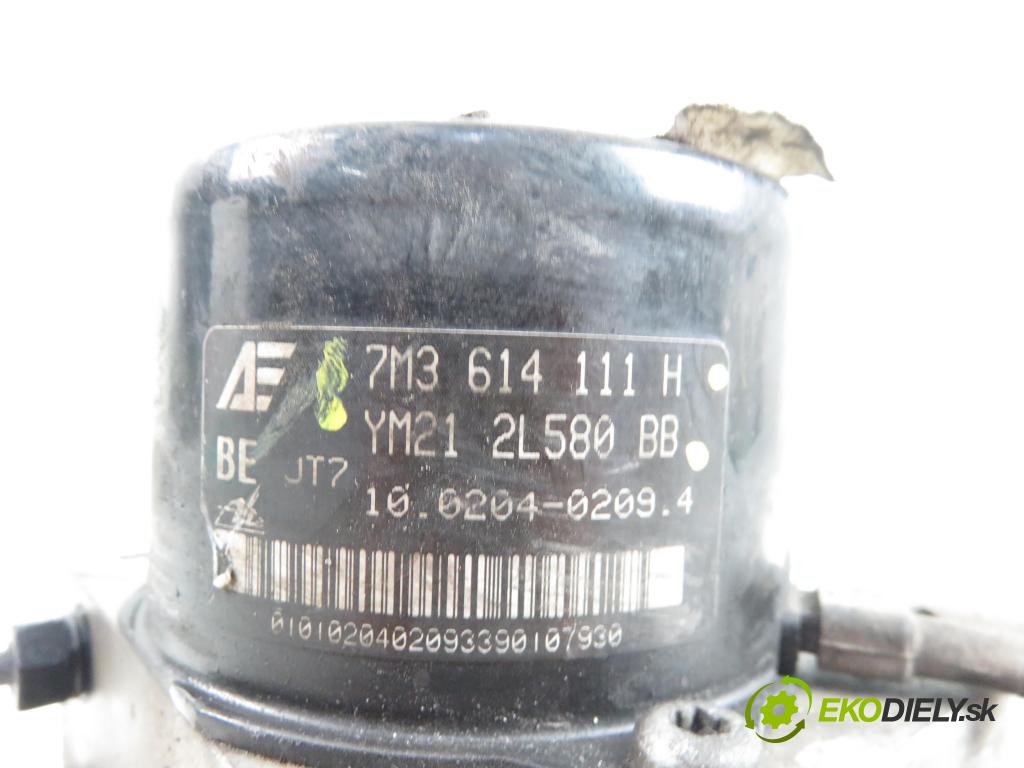 SEAT ALHAMBRA (7V8, 7V9) MINIVAN 2002 1896,00 Sterowniki ABS 1896,00 pumpa ABS 7M3614111H;YM212L580BB;1J0907379P (Pumpy brzdové)