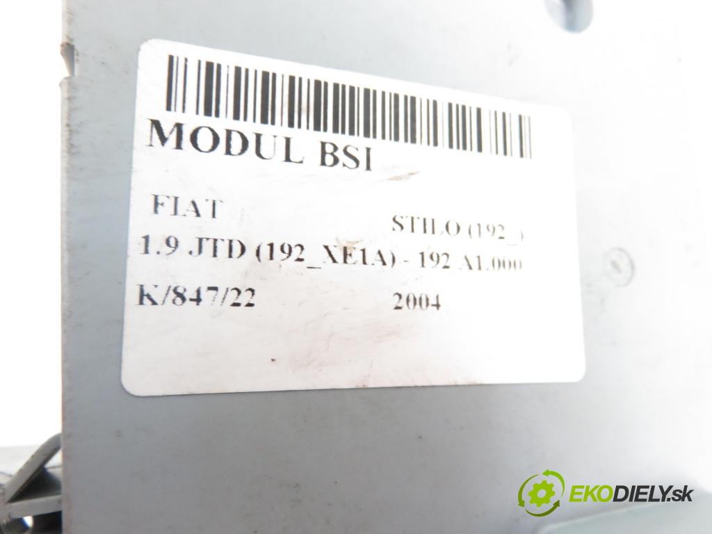 FIAT STILO (192_) HB 2004 1910,00 Skrzynki bezpieczników 1910,00 MODUL BSI 51708059