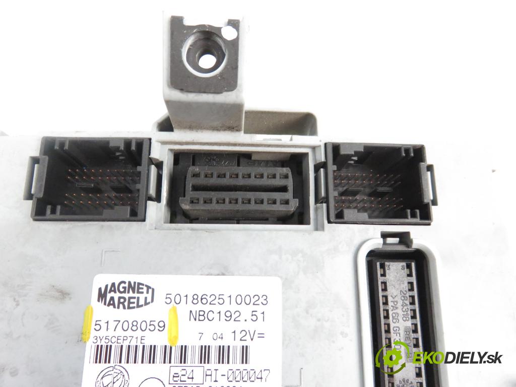 FIAT STILO (192_) HB 2004 1910,00 Skrzynki bezpieczników 1910,00 MODUL BSI 51708059