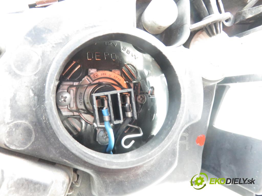 NISSAN ALMERA II Hatchback (N16) SEDAN 2002 1498,00 Lampy przednie 1498,00 Svetlo PP 215188R