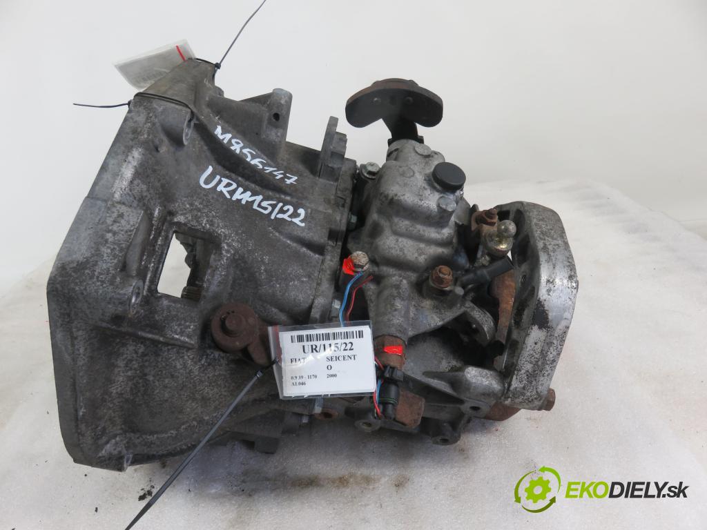 FIAT SEICENTO / 600 (187_) - 1999 1108,00 Kompletne skrzynie 1108,00 Prevodovka MANUALNA 55181588