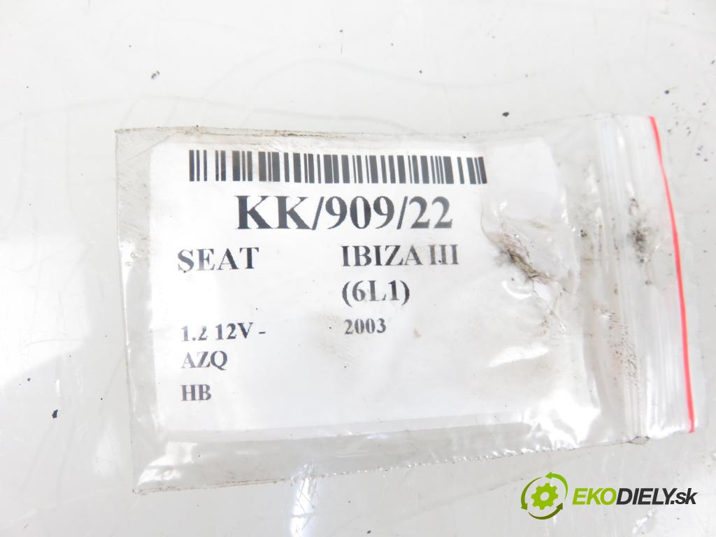 SEAT IBIZA III (6L1) HB 2003 1198,00 Wtryskiwacze 1198,00 Vstrekovacie ventily 03E906031 (Vstrekovacie ventily)