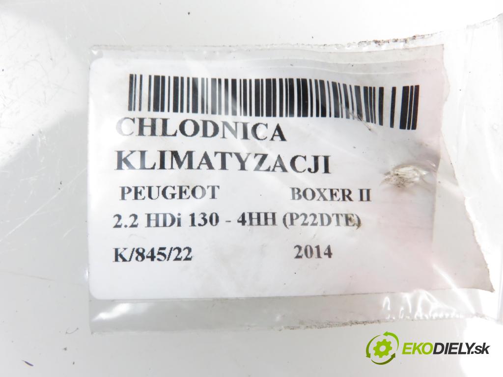 PEUGEOT BOXER Skrzynia FURGON 2014 2198,00 Chłodnice klimatyzacji (skraplacze) 2198,00 chladič klimatizácie  (Chladiče klimatizácie)