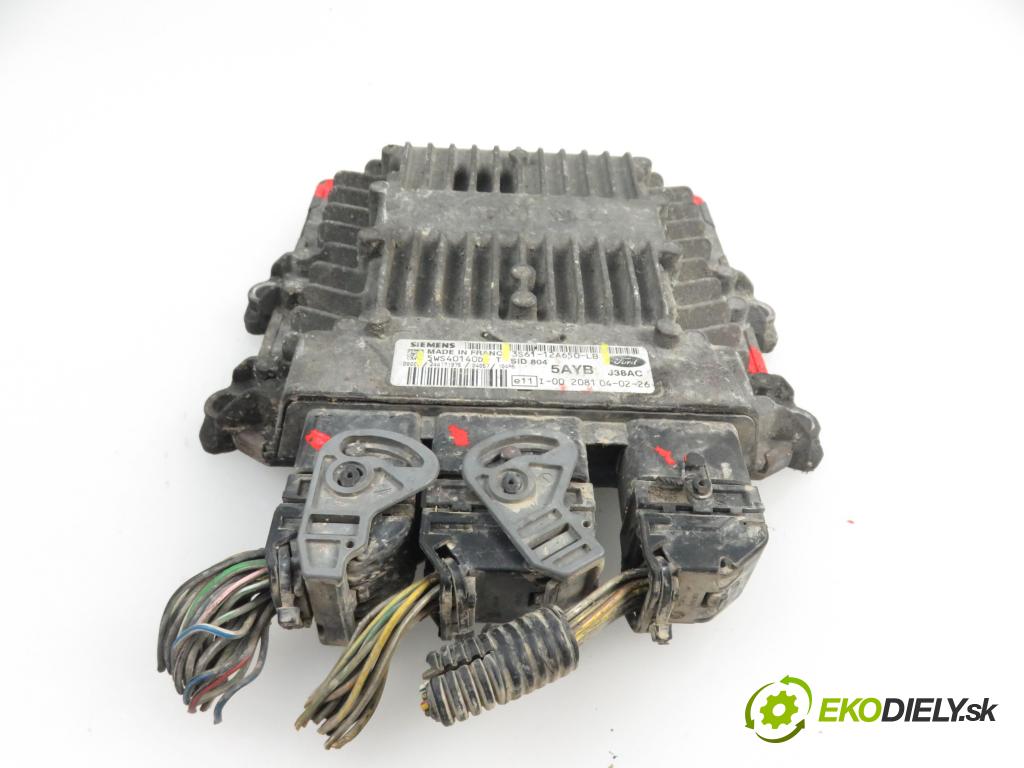 FORD FUSION (JU_) HB 2003 1399,00 Sterowniki silnika 1399,00 Riadiaca jednotka Motor 3S6112A650LB;5WS40140D