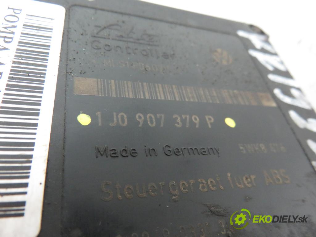 VW SHARAN (7M8, 7M9, 7M6) MINIVAN 2001 1896,00 Sterowniki ABS 1896,00 Pumpa ABS 7M3614111H;1J0907379P (Pumpy ABS)