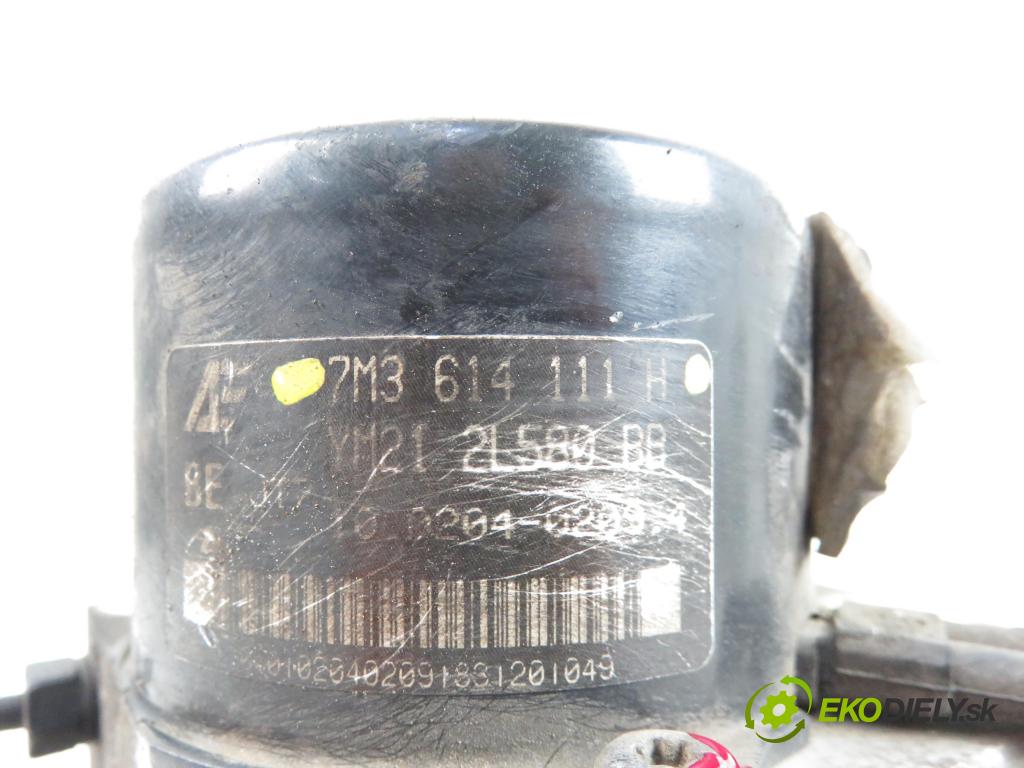 VW SHARAN (7M8, 7M9, 7M6) MINIVAN 2001 1896,00 Sterowniki ABS 1896,00 Pumpa ABS 7M3614111H;1J0907379P (Pumpy ABS)
