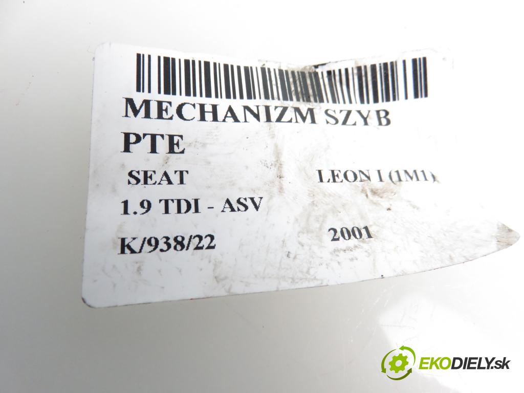 SEAT LEON (1M1) HB 2001 1896,00 Silniczki szyb 1896,00 Motorček sťahovania okien pravé zadné 1C0959812A