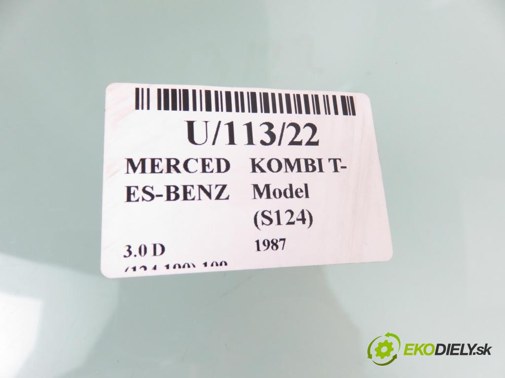 MERCEDES-BENZ KOMBI T-Model (S124) KOMBI 1987 80,00 3.0 D (124.190) 109 - OM 603.912 2996,00 Okno LT 43R001190